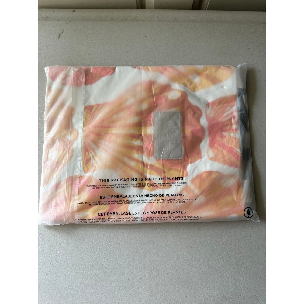 NWT Aloha Collection Sunrise Shells Holo Holo Reversable Splash-Proof Open Tote - Picture 9 of 9